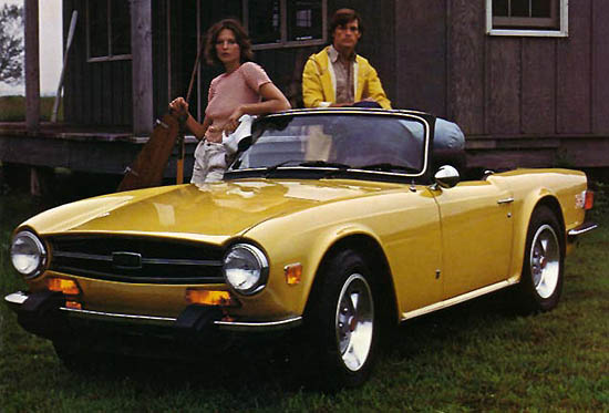 Triumph tr6 brochure